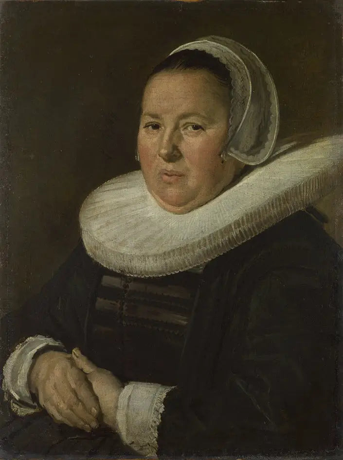 retrato de una mujer desconocida - Frans Hals