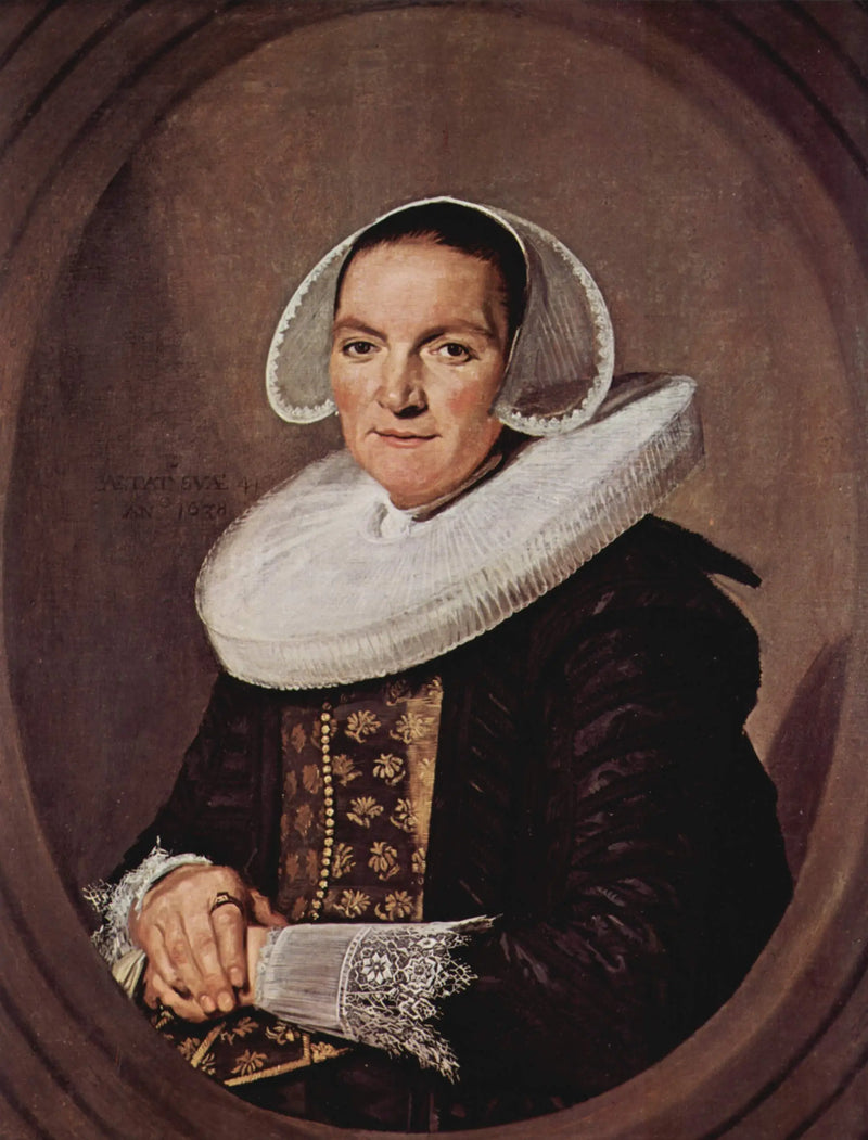 retrato de una mujer desconocida - Frans Hals