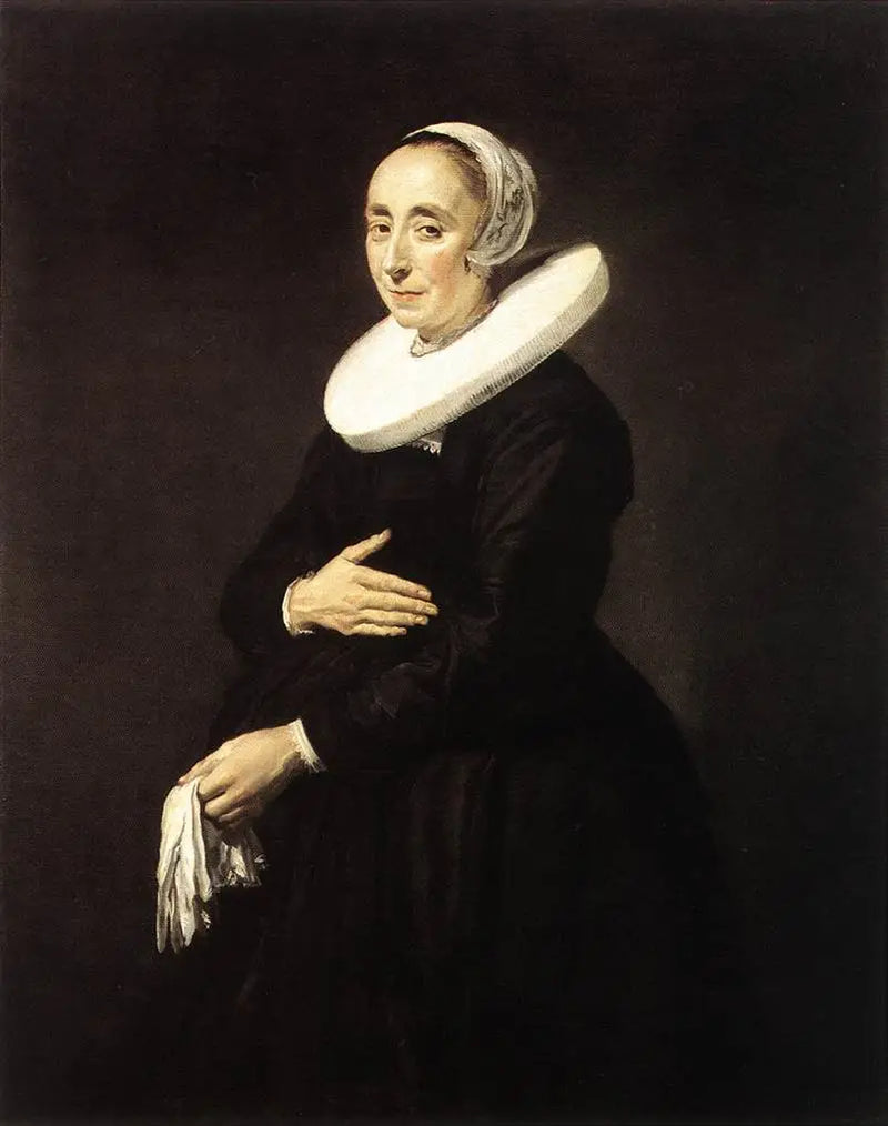 retrato de una mujer desconocida - Frans Hals