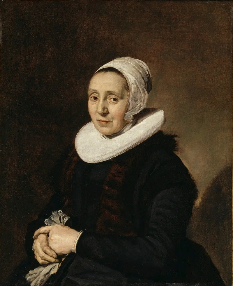 retrato de una mujer desconocida - Frans Hals
