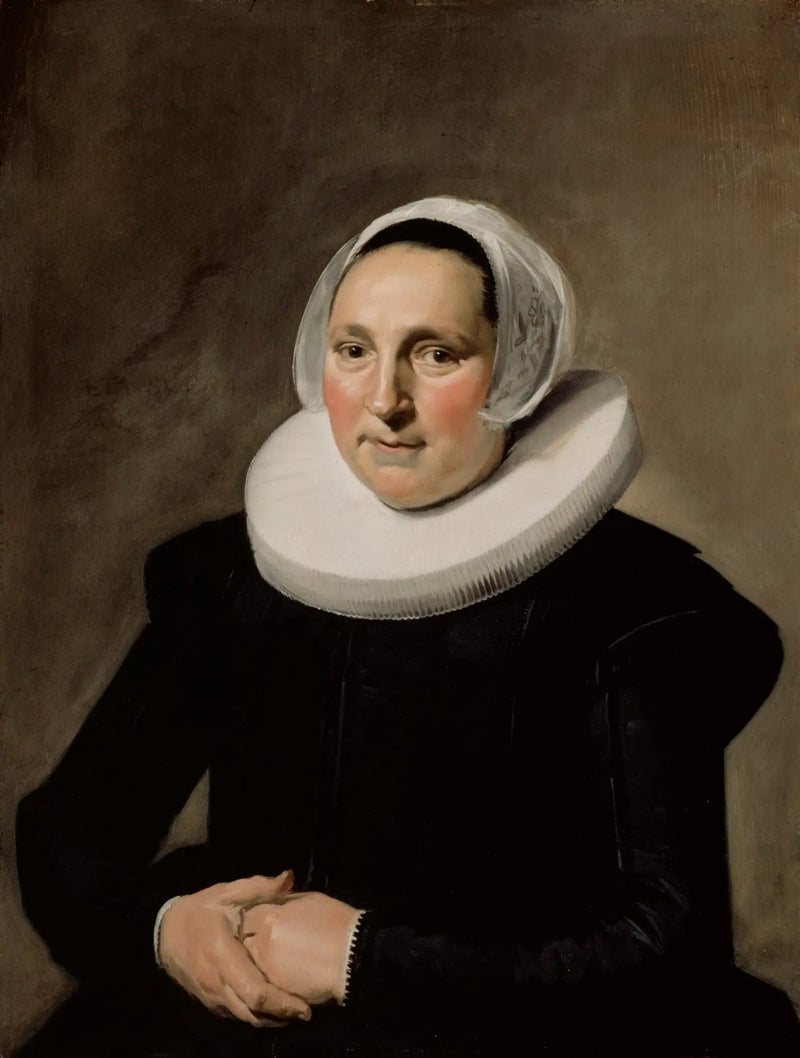 retrato de una mujer desconocida - Frans Hals