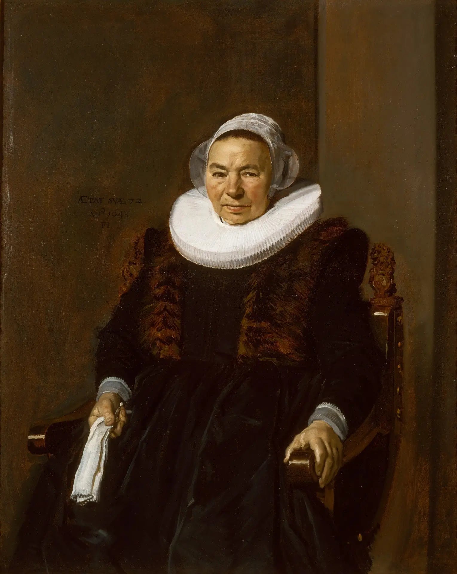 portrait d’une femme inconnue - Frans Hals - Alpha Reproduction