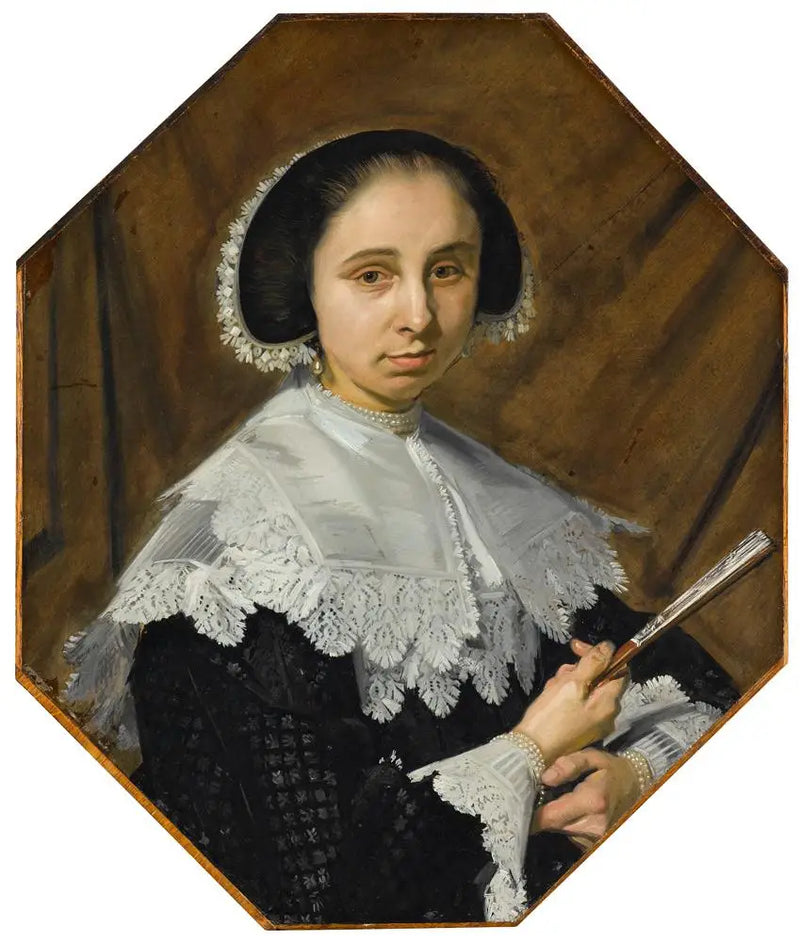 retrato de una mujer desconocida - Frans Hals