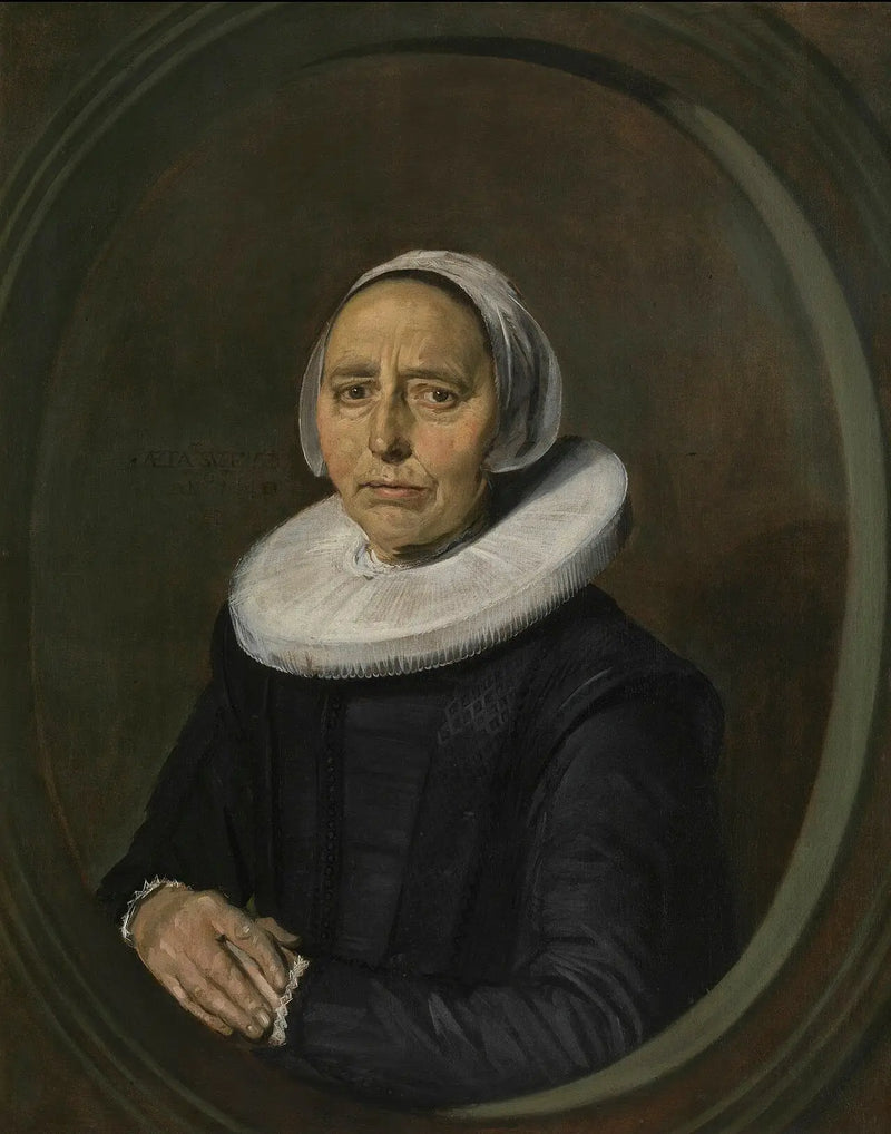 retrato de una mujer desconocida - Frans Hals
