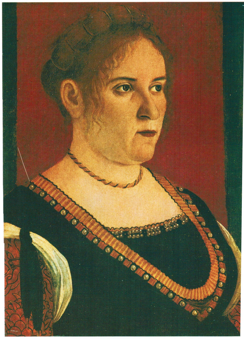 Retrato de una mujer - Vittore Carpaccio