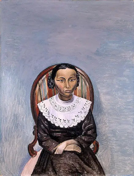 Retrato de una niña en negro - André Derain
