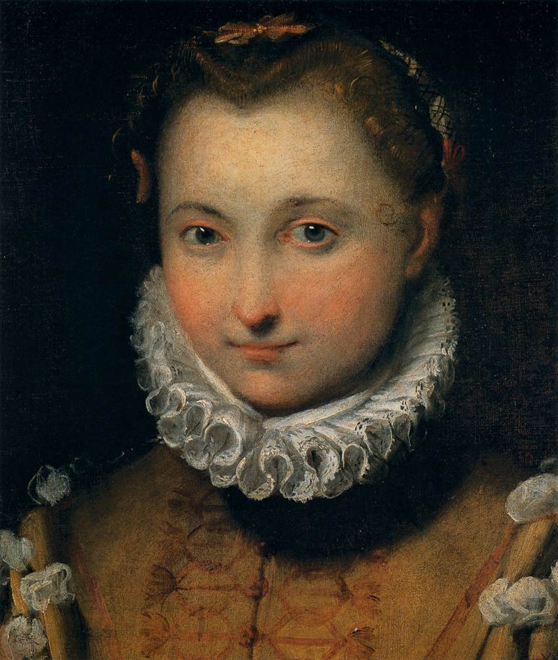 Retrato de una joven mujer - Federico Barroci
