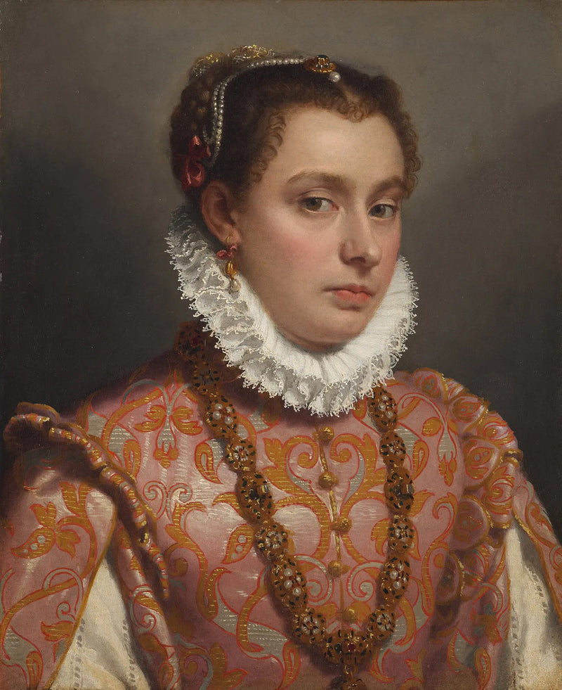 Retrato de una joven mujer - Giovanni Battista Moroni