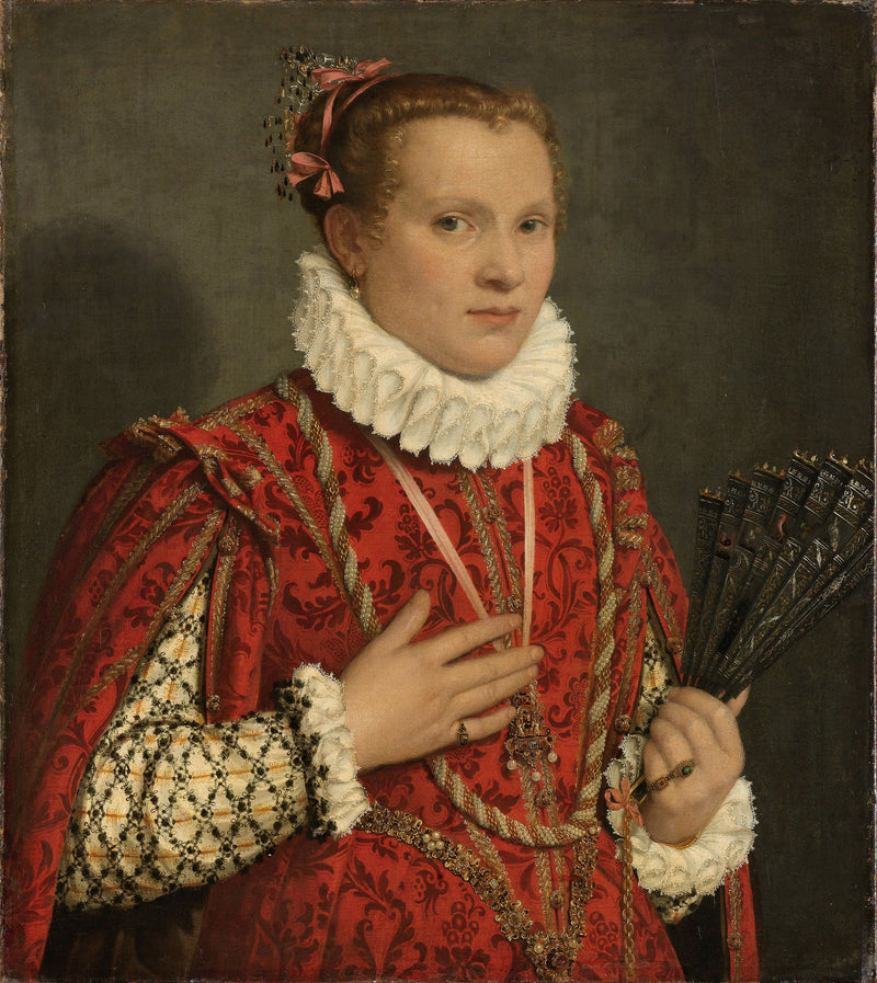 Retrato de una joven mujer - Giovanni Battista Moroni
