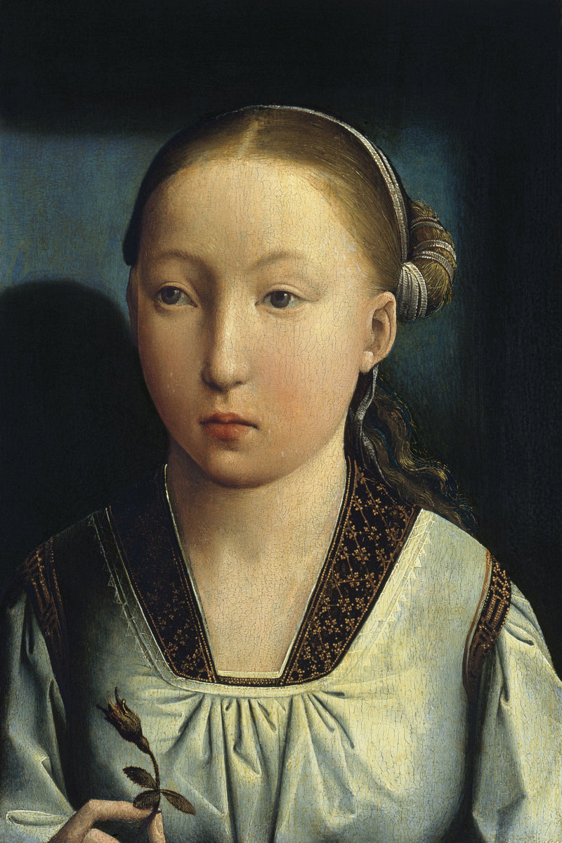Retrato de una joven - Juan de Flandes
