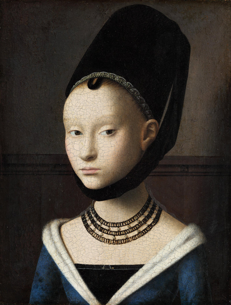 Retrato de una joven - Petrus Christus