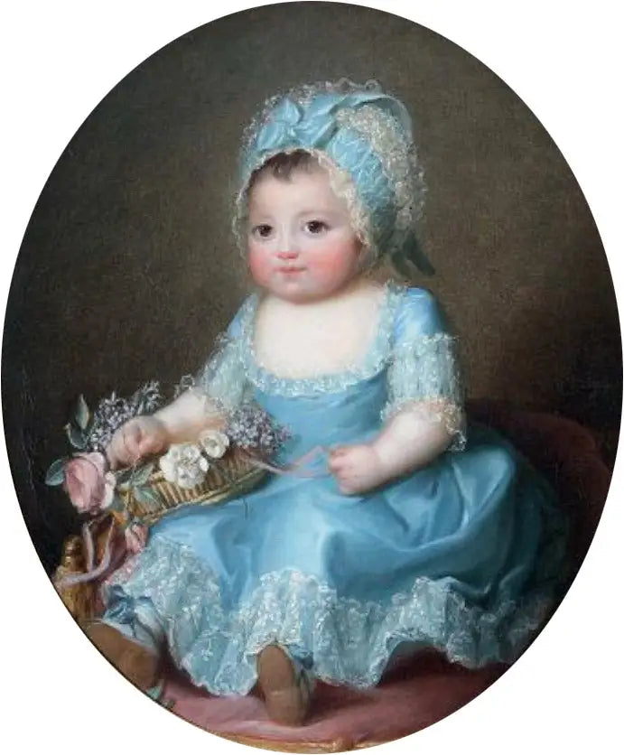 Retrato de una niña pequeña llamada Sophie de Borbón, mademoiselle d'Artois (1776-1783) - Élisabeth Vigée Le Brun