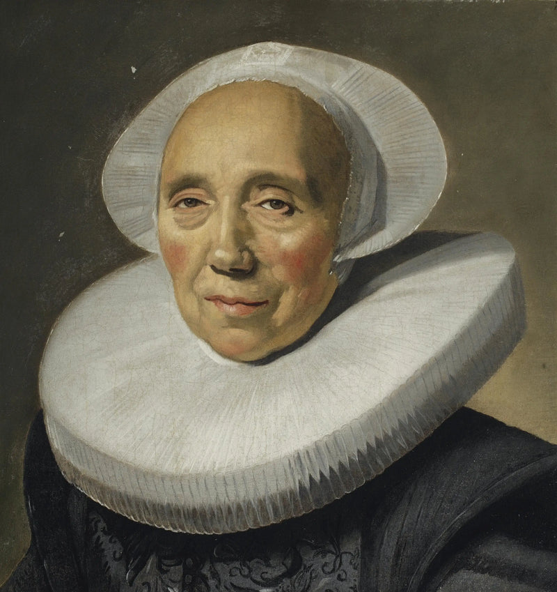 Retrato de una anciana - Frans Hals