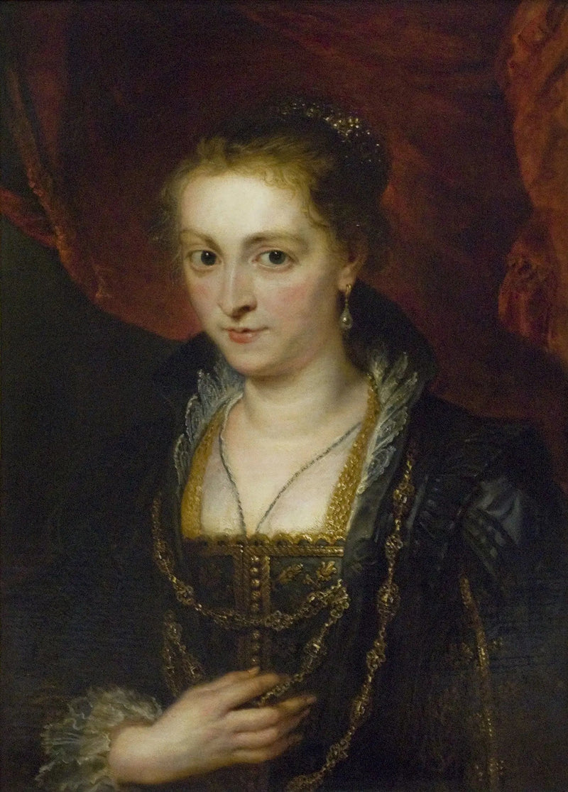 Retrato en busto de una dama - Peter Paul Rubens