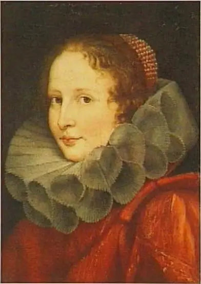 Retrato en busto de una joven mujer genovesa - Antoine van Dyck
