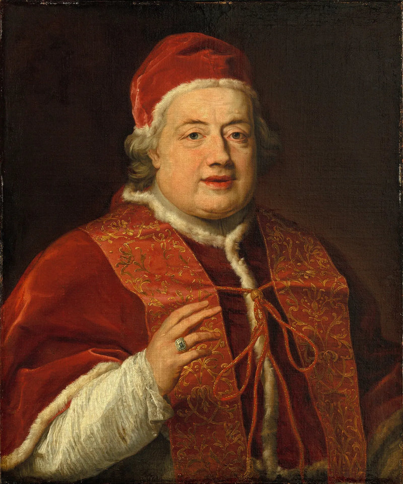 Retrato en busto del Papa Clemente XIII - Pompeo Batoni