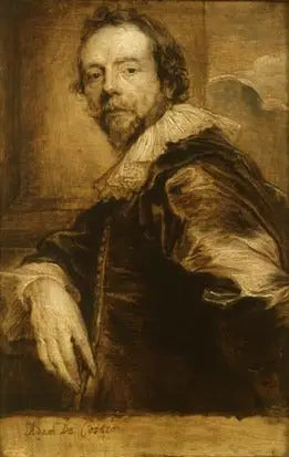 retrato en grisalla por Anthony Van Dyck - Antoine van Dyck