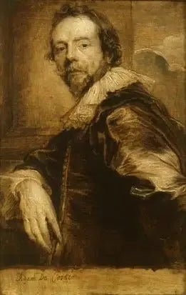 retrato en grisalla por Anthony Van Dyck - Antoine van Dyck