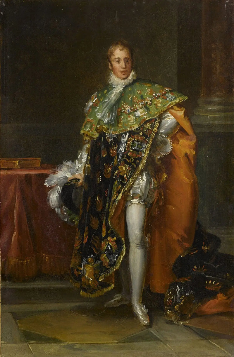 Retrato de cuerpo entero de Carlos Felipe de Francia (1757-1836), conde de Artois - François Gérard