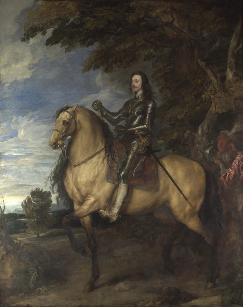Retrato ecuestre de Carlos I - Antoine van Dyck