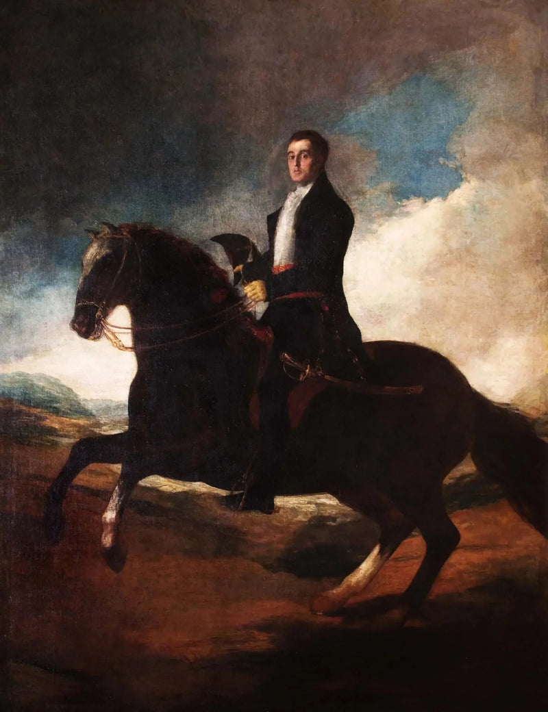 Retrato ecuestre del 1er duque de Wellington - Francisco de Goya