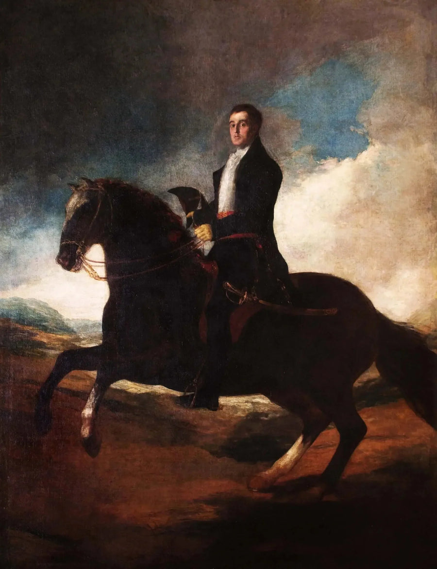 Retrato ecuestre del 1er duque de Wellington - Francisco de Goya