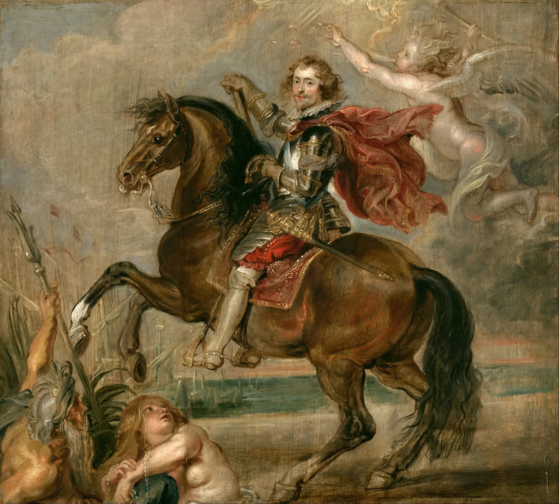 Retrato ecuestre del duque de Buckingham - Peter Paul Rubens