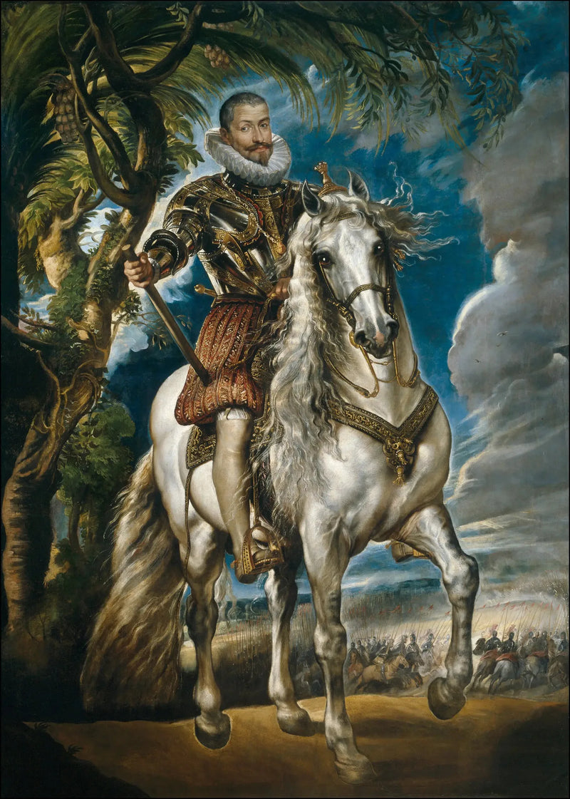 Retrato ecuestre del duque de Lerme - Peter Paul Rubens