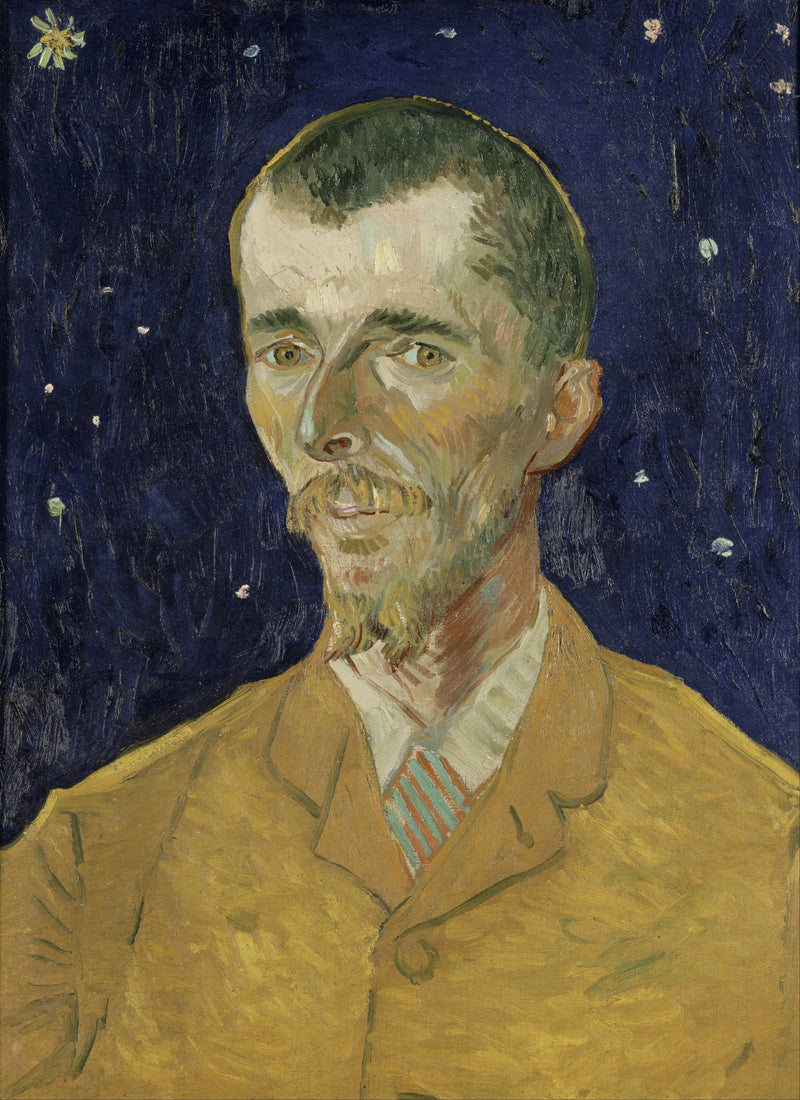 Retrato de Eugène Boch - Vincent van Gogh