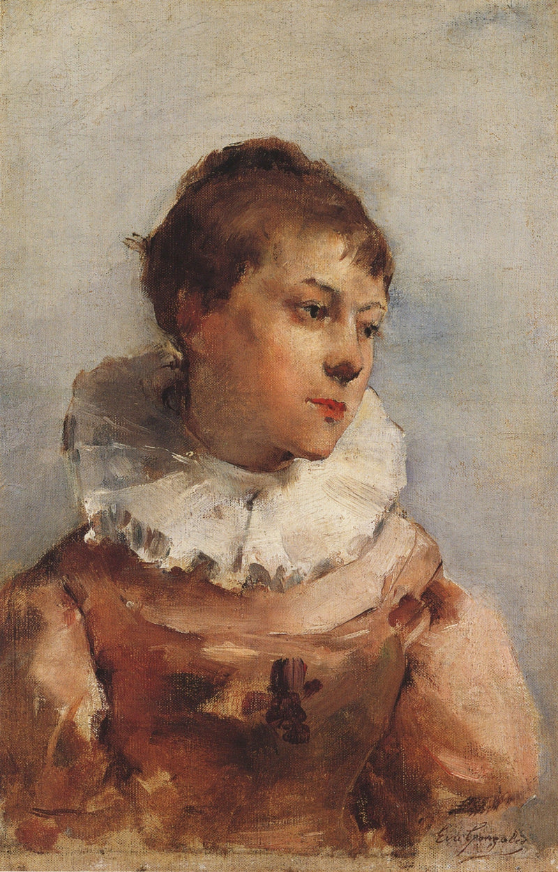 Retrato - Eva Gonzalès