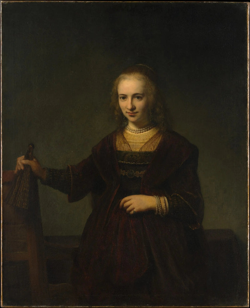 Retrato de mujer - Rembrandt