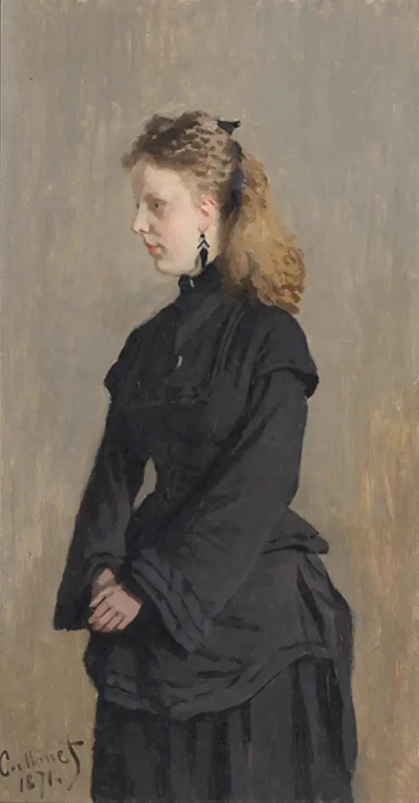 Retrato de Guurtje van de Stadt W192 - Claude Monet