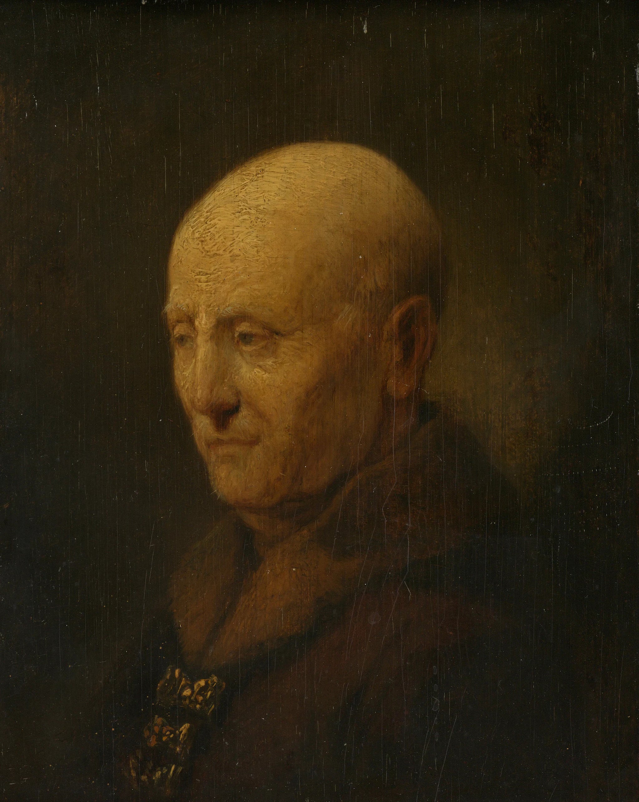 Portrait d'un homme, peut-être le père de Rembrandt, Harmen Gerritsz van Rijn - Christian Wilhelm Ernst Dietrich