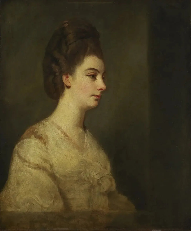 Retrato inacabado de una dama desconocida - Joshua Reynolds