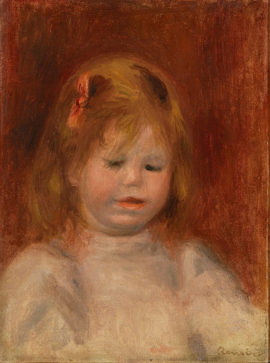 Retrato de Jean Renoir (Retrato de Jean Renoir) - Pierre-Auguste Renoir