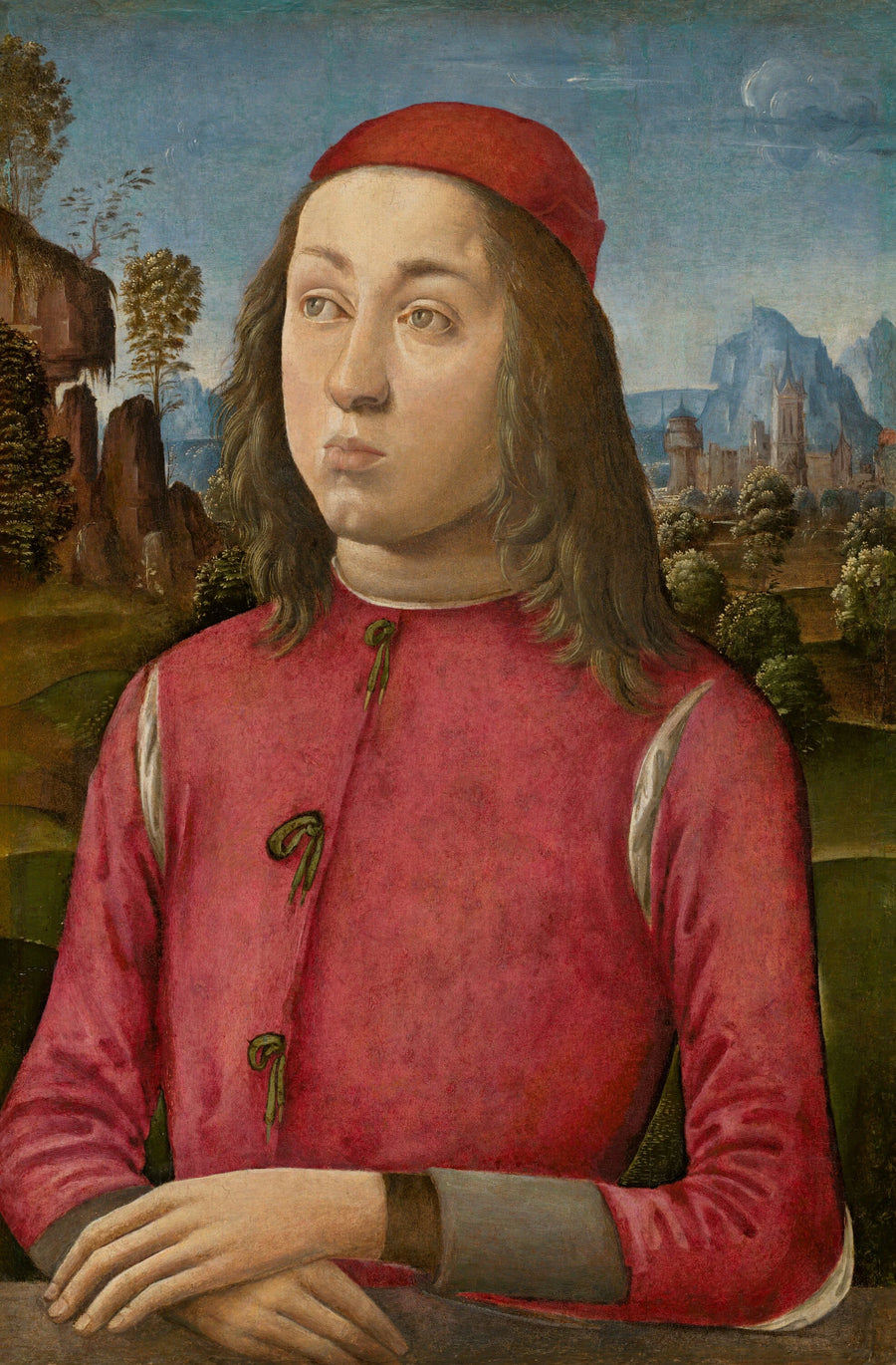 Portrait d'un jeune - Agnolo di Domenico del Mazziere