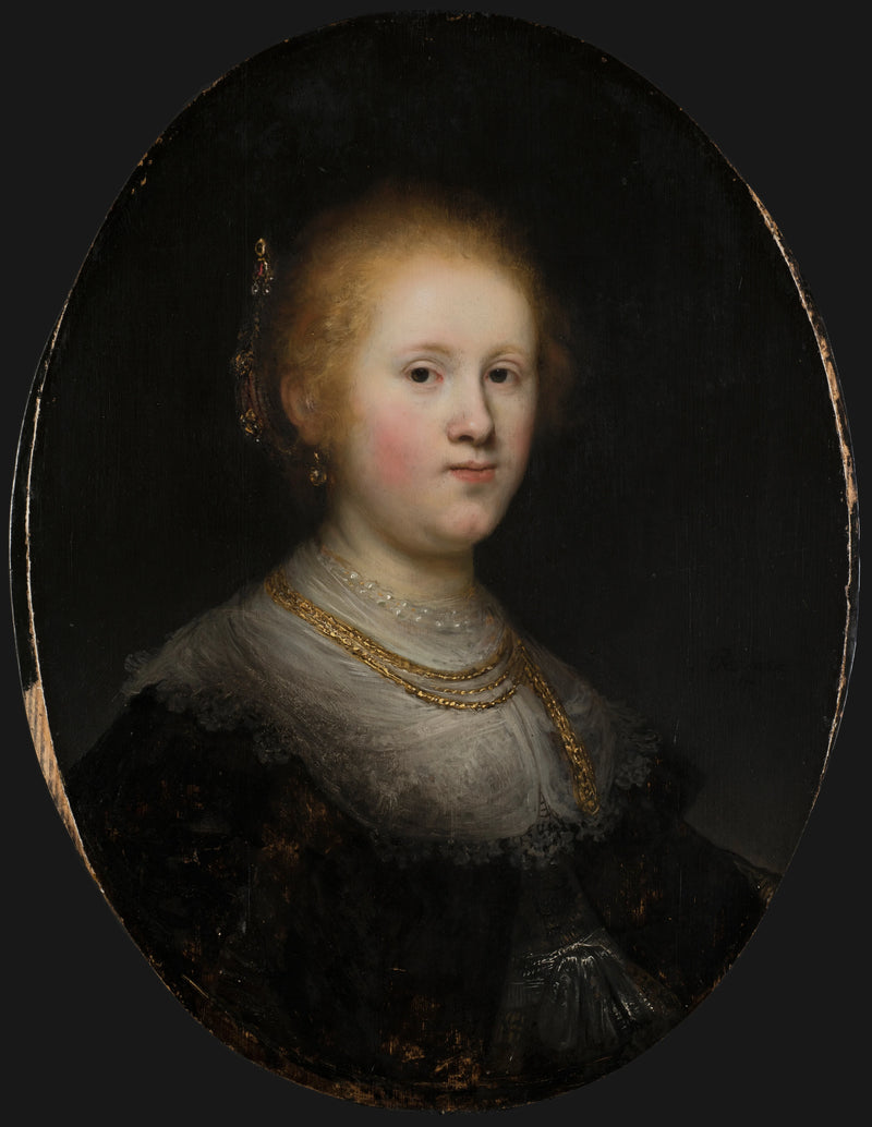 Retrato de una joven - Rembrandt