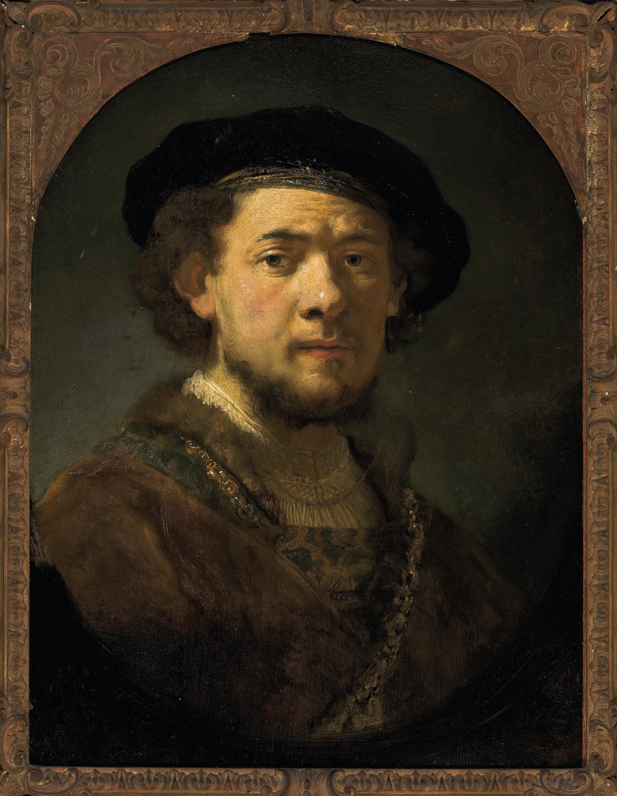 Autorretrato con cadena de oro - Rembrandt