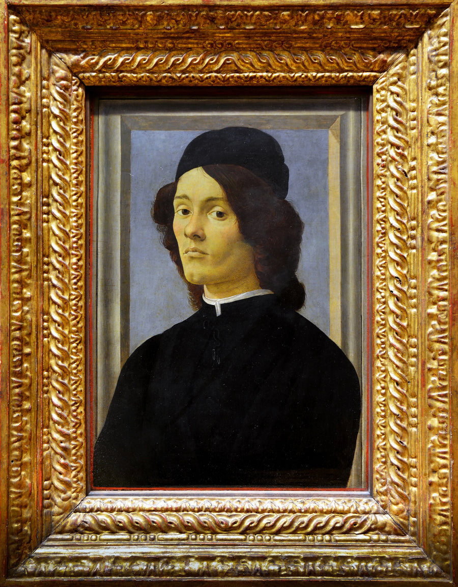 Retrato de un joven - Sandro Botticelli