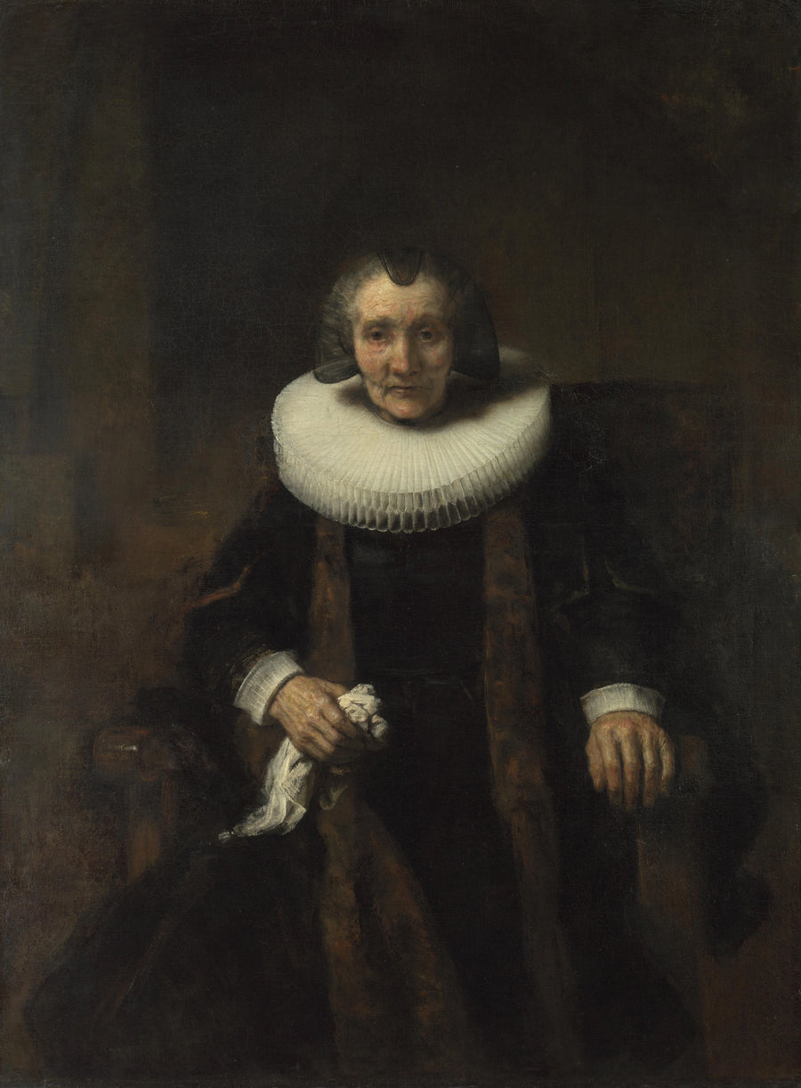 Retrato de Margaretha de Geer - Rembrandt