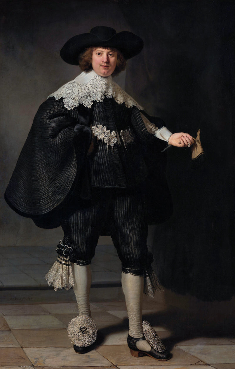 Retrato de Marten Soolmans - Rembrandt