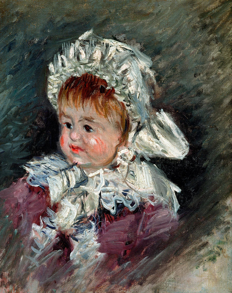Retrato del bebé Michel Monet W504 - Claude Monet