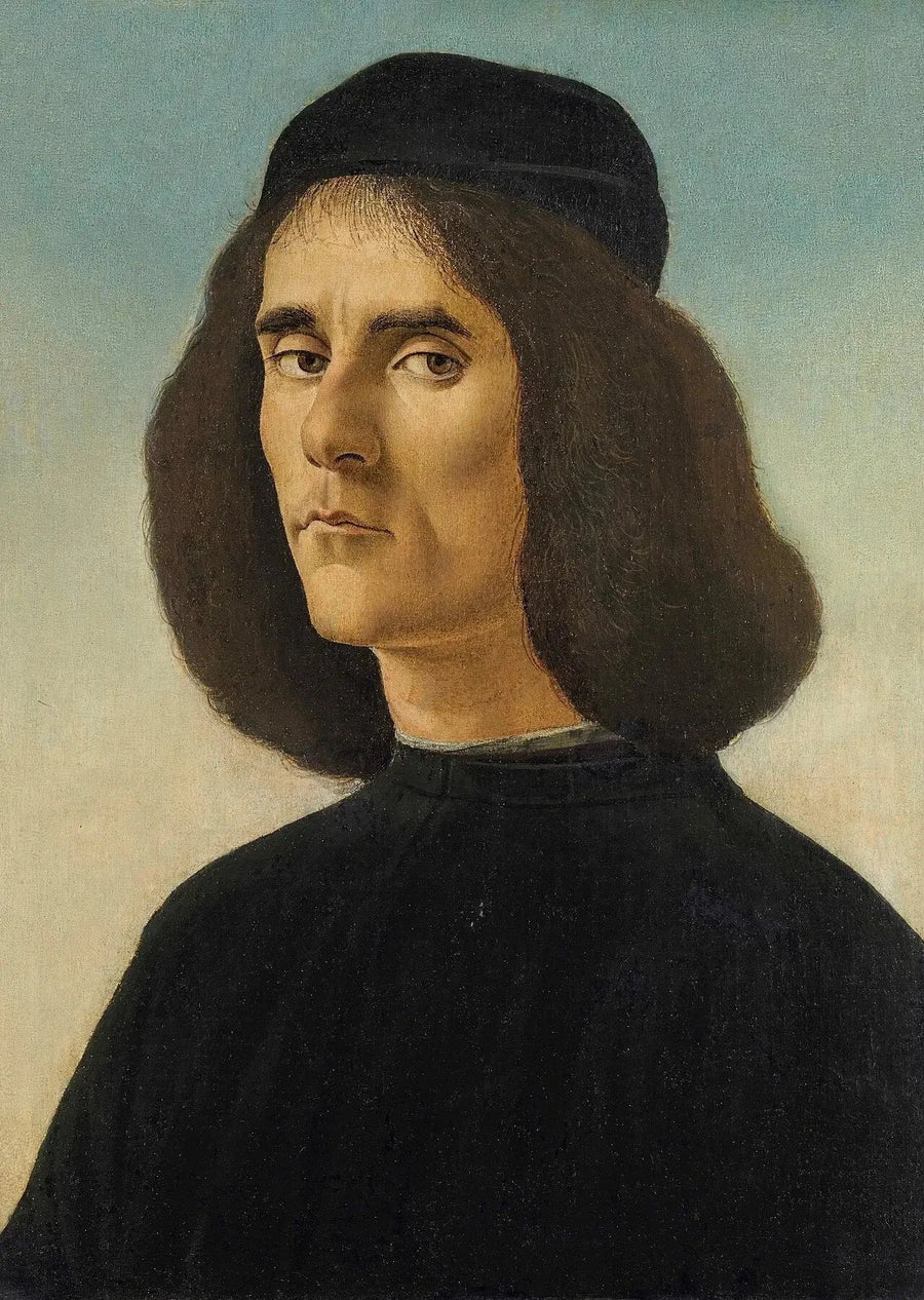 Retrato de Michel Marulle - Sandro Botticelli