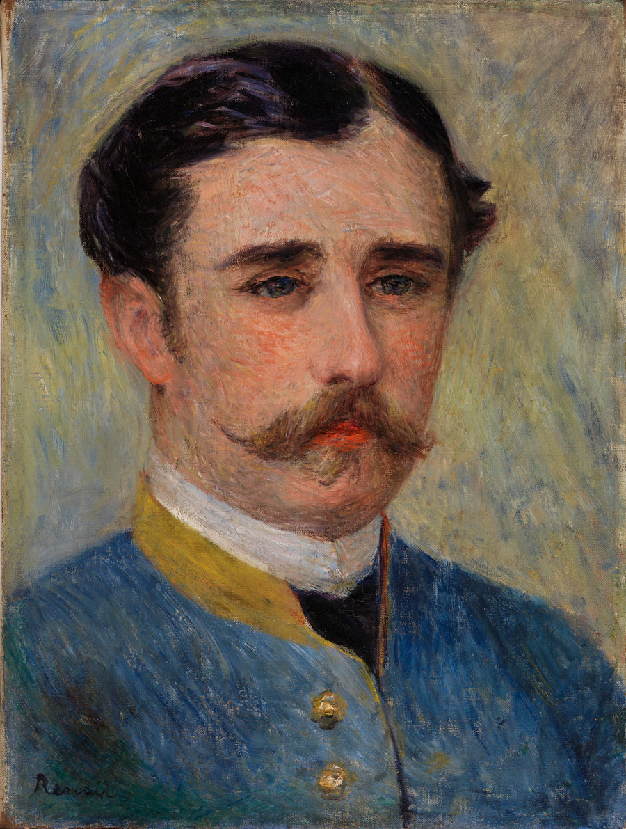 Retrato de hombre (Señor Charpentier) - Pierre-Auguste Renoir