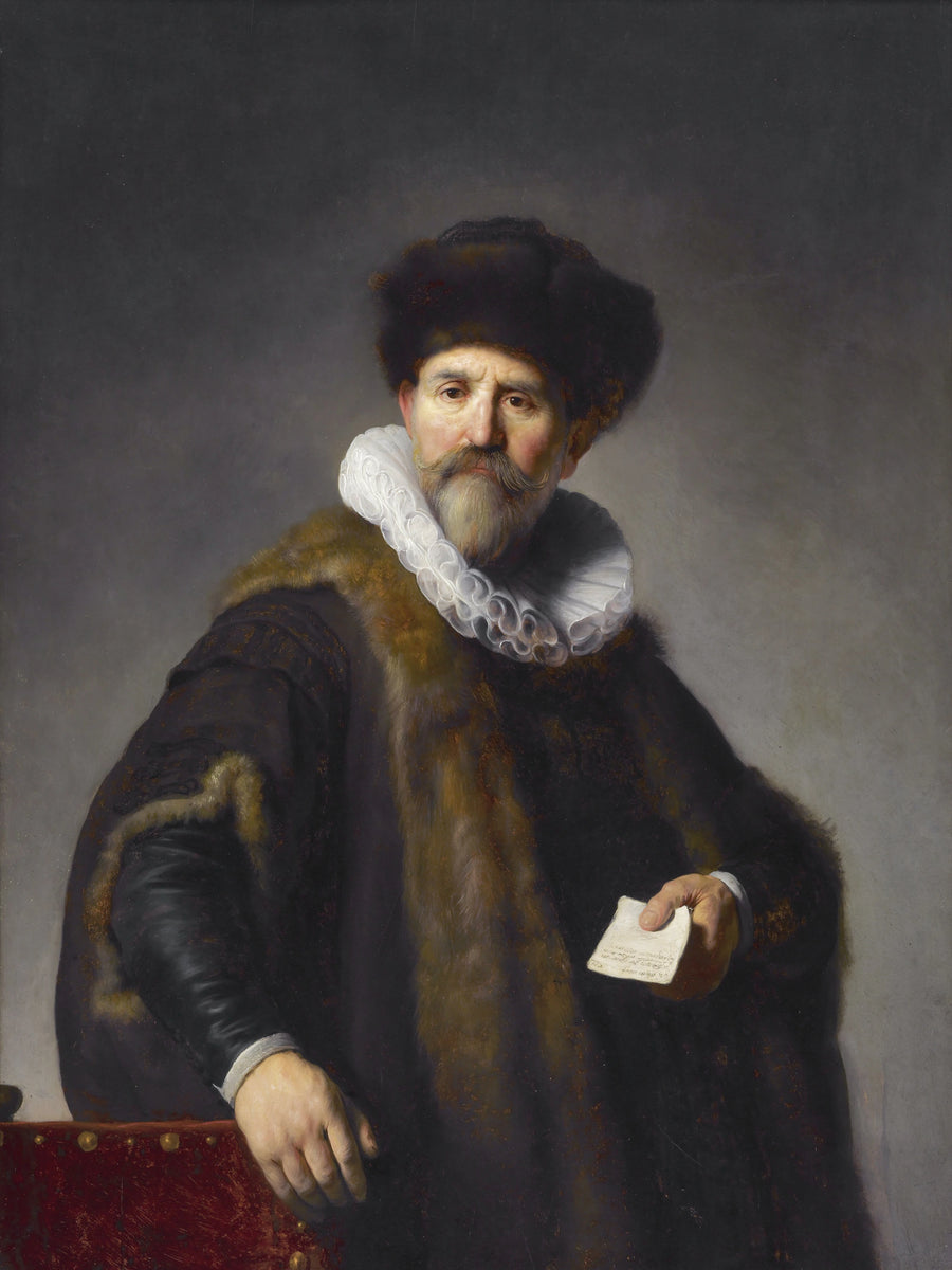 Retrato de Nicolaes Ruts - Rembrandt