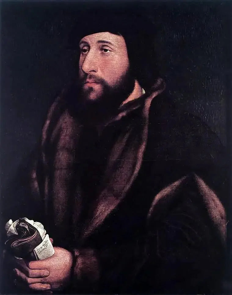 Retrato de un inglés - Hans Holbein el Joven