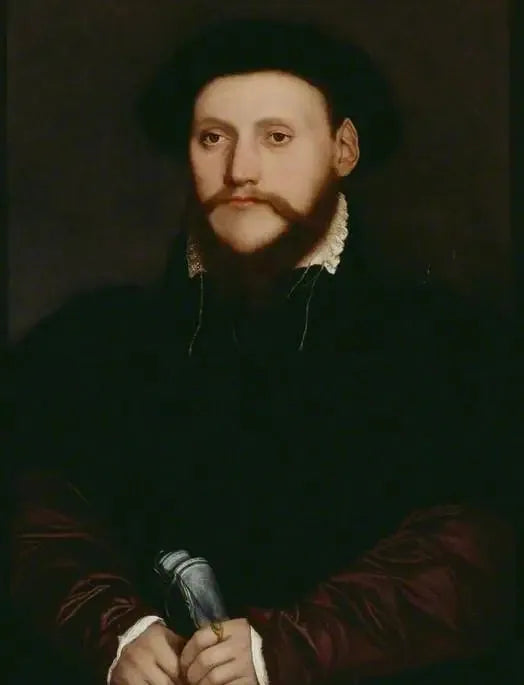 Retrato de un caballero desconocido - Hans Holbein el Joven