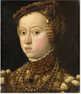 Retrato de la Archiduquesa Ana (1528-1590), Hija del Rey Fernando I de Austria - Giuseppe Arcimboldo