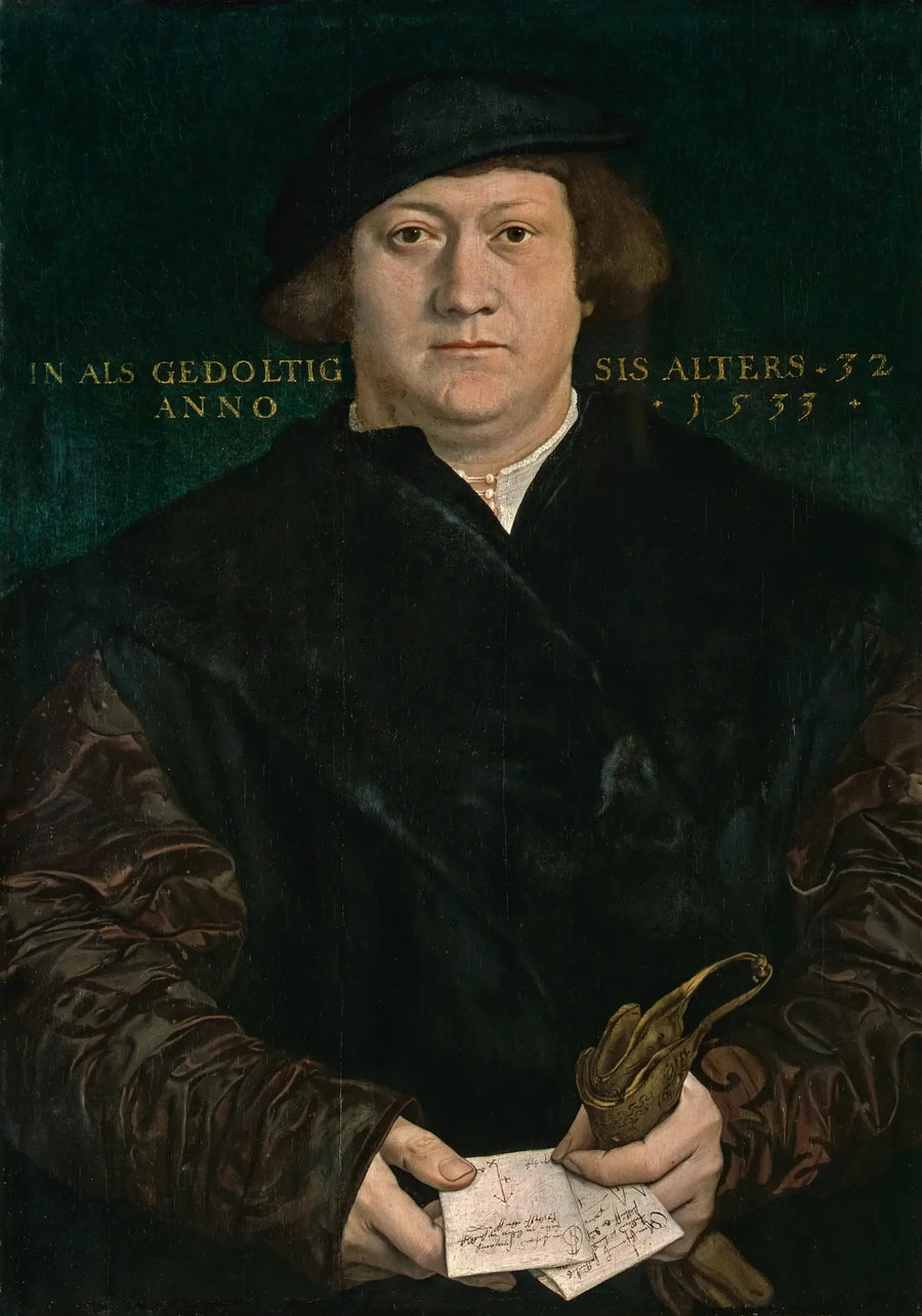Retrato de Cyriacus Kale - Hans Holbein el Joven