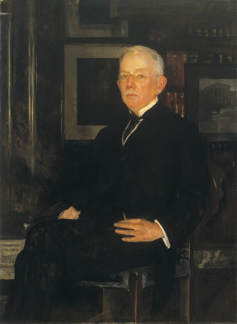 Retrato de John Joseph Albright - Edmund Charles Tarbell